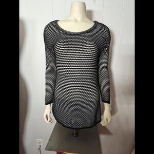 Pendleton Wide Weave 3/4 Sleeve Sweater